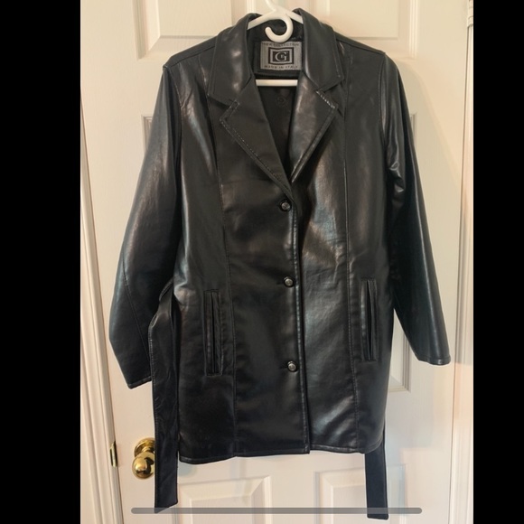 GE New Collection faux leather jacket - Picture 1 of 2